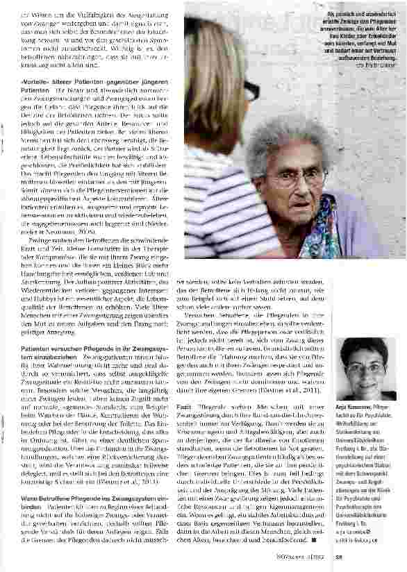 Vorschauseite 3: Die Pflege von Betroffenen ist anspruchsvoll