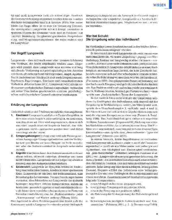 Vorschauseite 2: Die Hölle der Langeweile