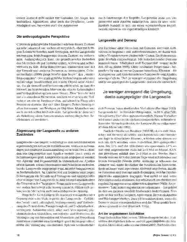 Vorschauseite 3: Die Hölle der Langeweile