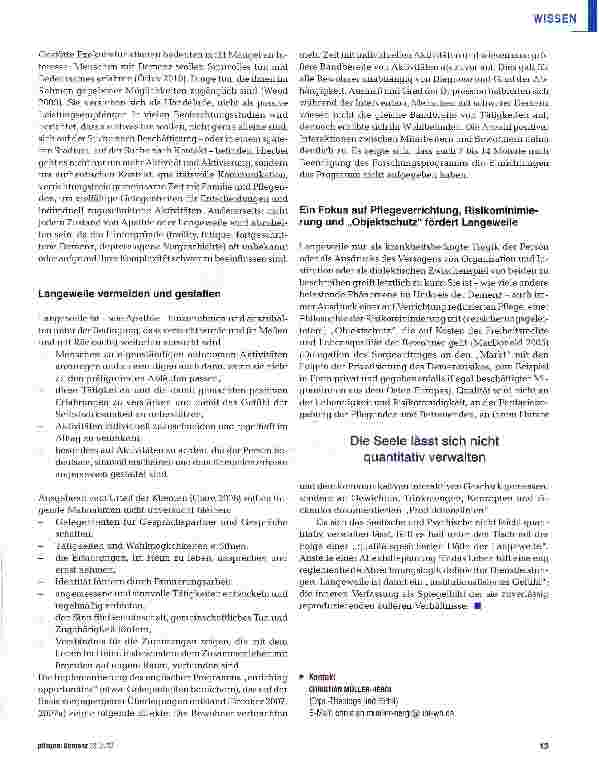 Vorschauseite 6: Die Hölle der Langeweile
