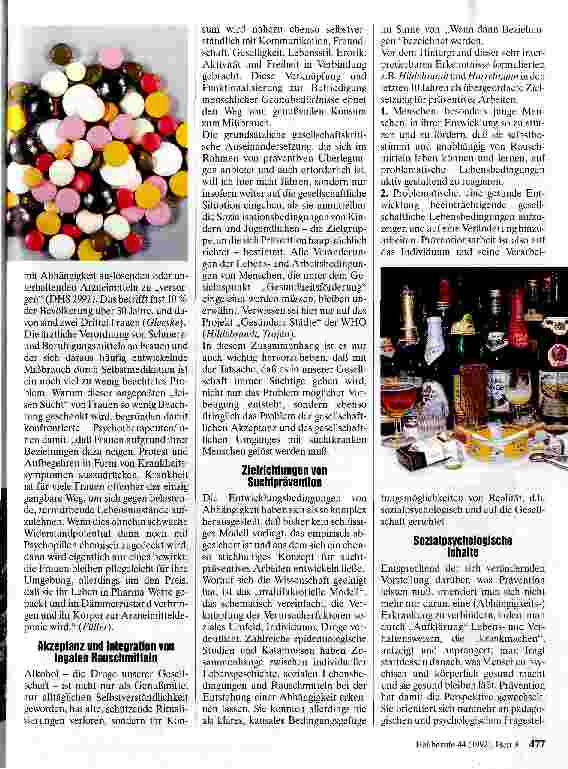 Vorschauseite 2: Wege um die Sucht herum