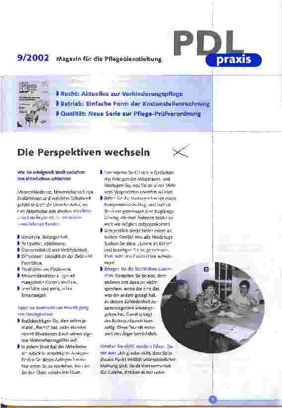 Vorschauseite 1: Die Perspektiven wechseln
