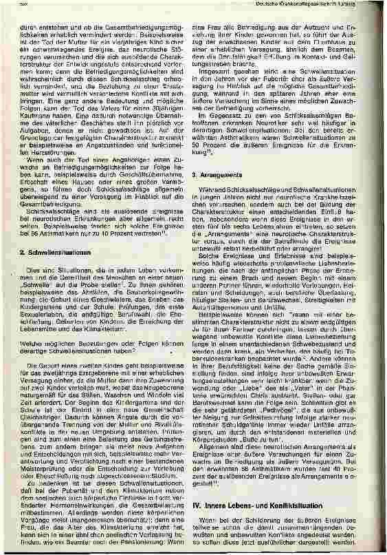 Vorschauseite 2: Die symptomauslösende Konfliktsituation: Ausbruch der neurotischen Symptomatik