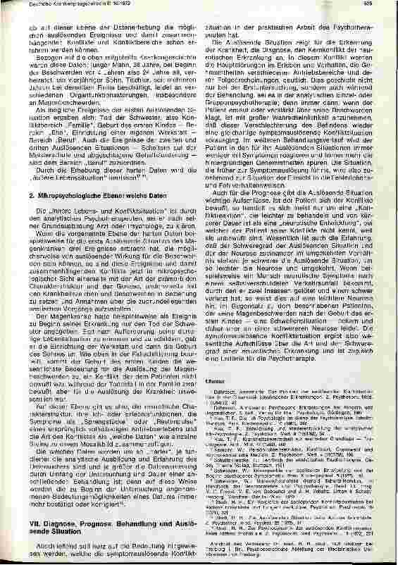 Vorschauseite 5: Die symptomauslösende Konfliktsituation: Ausbruch der neurotischen Symptomatik