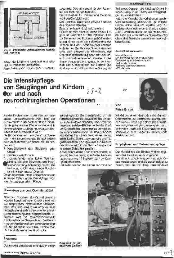 Vorschauseite 4: Spezielle Lagerung zur Operation im Kindesalter