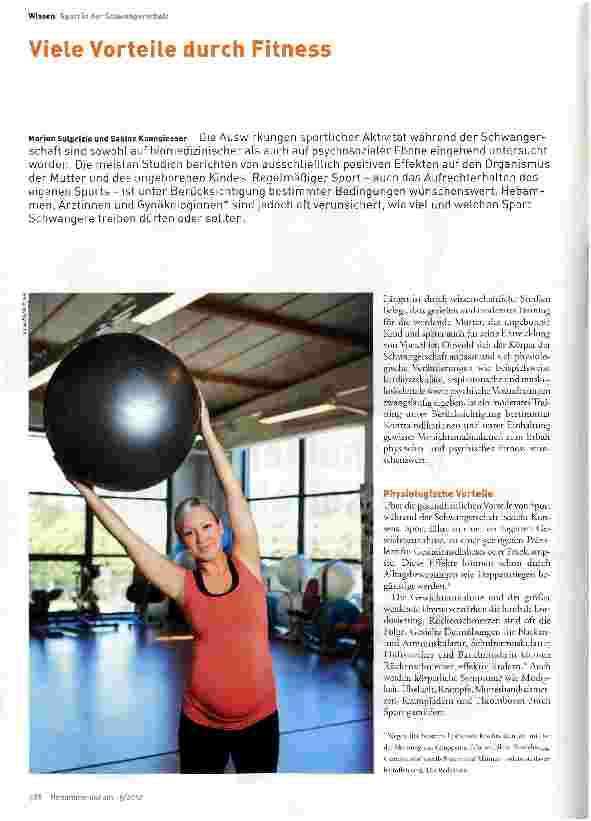 Vorschauseite 1: Viele Vorteile durch Fitness