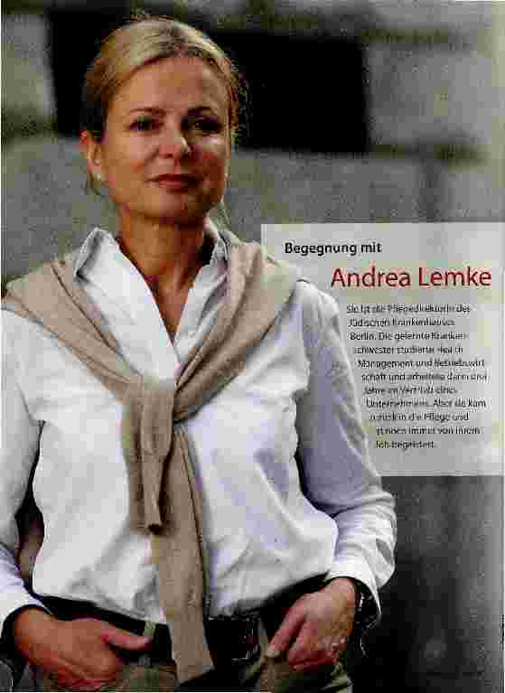 Vorschauseite 1: Begegnung mit Andrea Lemke