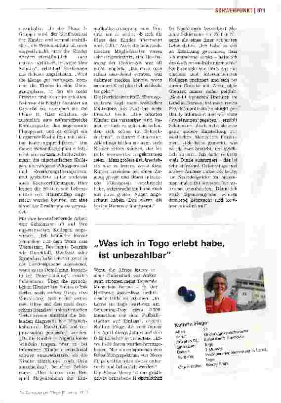 Vorschauseite 2: Pflegende im Einsatz