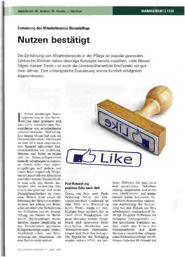 Vorschauseite 1: Nutzen bestätigt