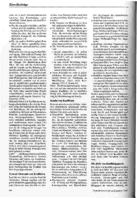 Vorschauseite 2: Konfliktdidaktik
