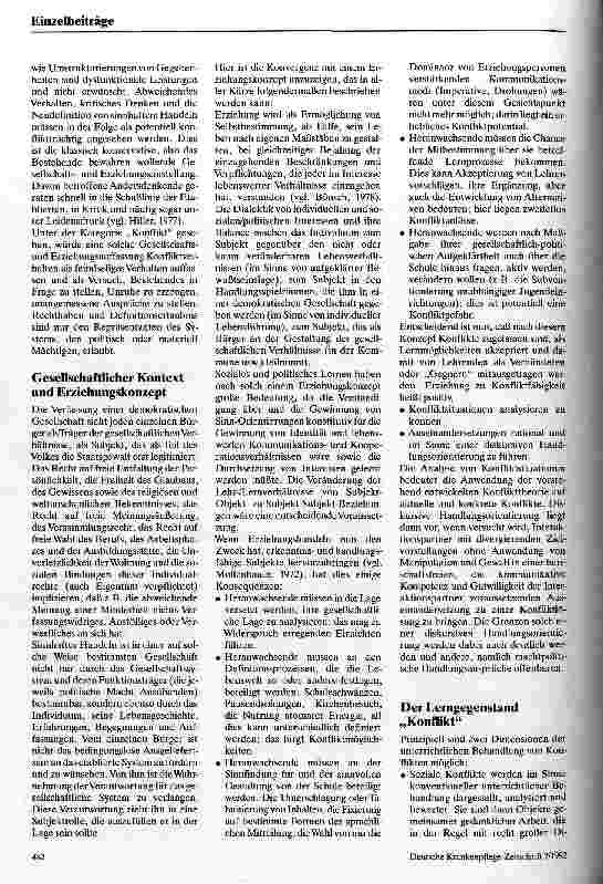 Vorschauseite 4: Konfliktdidaktik