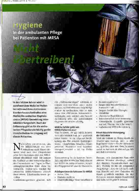 Vorschauseite 1: Nicht übertreiben!