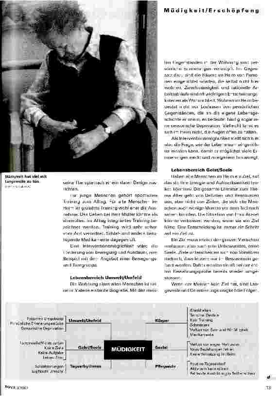 Vorschauseite 3: Müdigkeit - ein Phänomen mit vielen Gesichtern