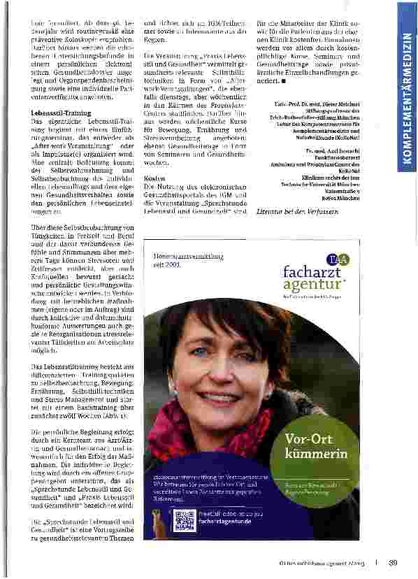 Vorschauseite 4: Komplementärmedizin im Akutkrankenhaus