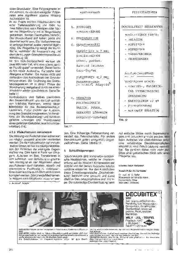 Vorschauseite 5: Besonderheiten der pflegerischen Maßnahmen Dekubitus - Pathogenese, Prophylaxe und Therapie