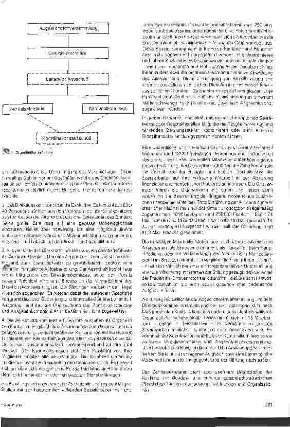 Vorschauseite 2: Die schweizerische Stiftung für das Alter