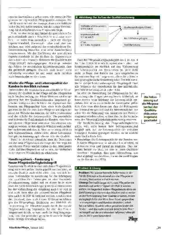Vorschauseite 2: 2012: Das Jahr der Qualität