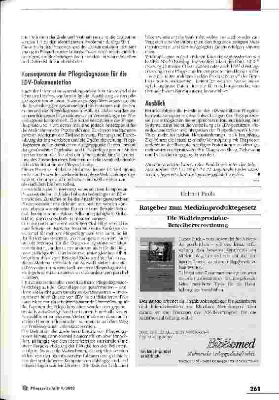 Vorschauseite 5: Der pflegebezogene Zustand aus pflegerischer Sicht