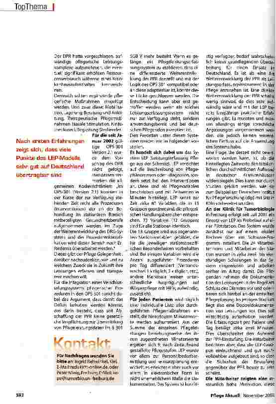 Vorschauseite 5: Dokumentationen und Pflege-Diagnosen