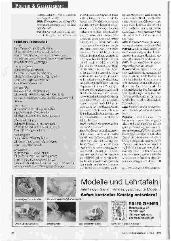 Vorschauseite 3: Ein Ort zum Lachen und Trauern