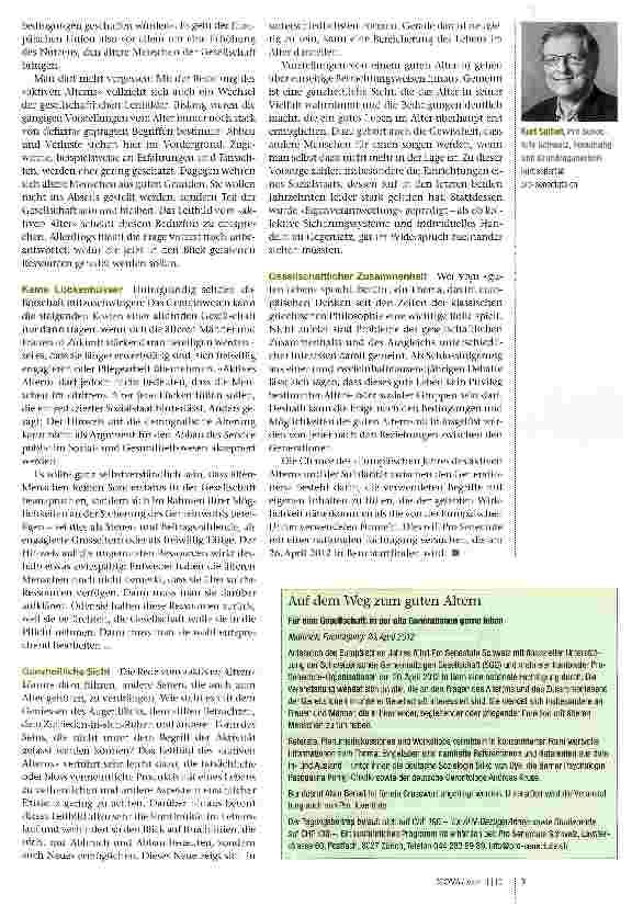 Vorschauseite 2: Die Vielfalt des Alters