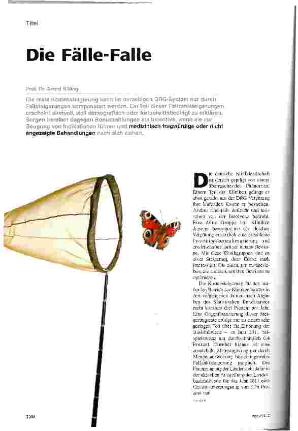 Vorschauseite 1: Die Fälle-Falle