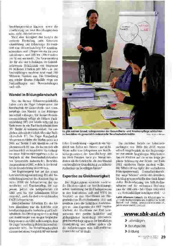 Vorschauseite 2: Erfolg im Kampf gegen Lohndiskriminierung