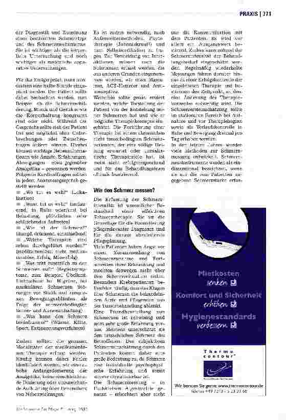 Vorschauseite 2: Schmerzpatienten optimal betreuen