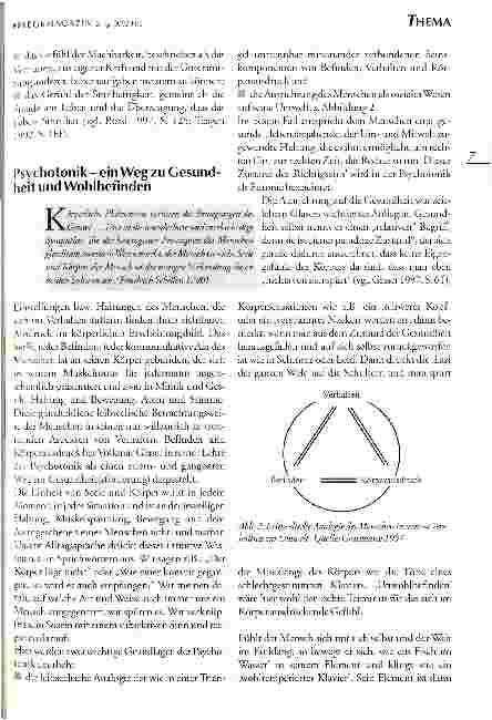 Vorschauseite 4: Gesundheitsfördernde Lernund Arbeitsbedingungen durch Psychotonik