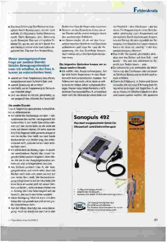 Vorschauseite 4: Integration von Erleben und Verhalten in die Physiotherapie