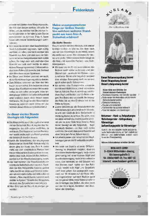 Vorschauseite 6: Integration von Erleben und Verhalten in die Physiotherapie