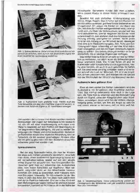 Vorschauseite 3: Pädaudiologie - ein Arbeitsgebiet für Kinderkrankenschwestern