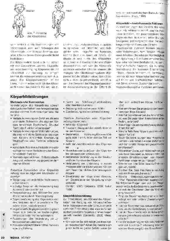 Vorschauseite 2: Ekel und Körperbild