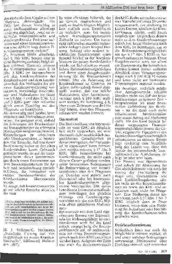 Vorschauseite 5: 35 Milliarden DM und kein Ende Zum Problem des investiven Nachholbedarfs in den neuen Bundesländern