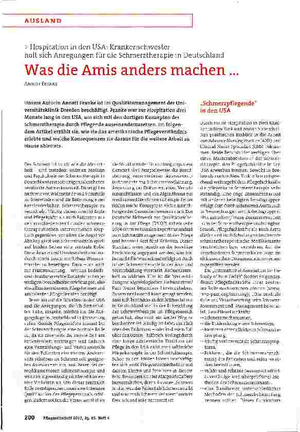 Vorschauseite 1: Was die Amis anders machen...