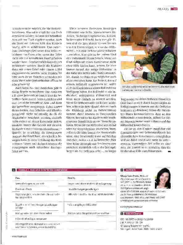 Vorschauseite 2: Hemiparese beim Kind - was tun?