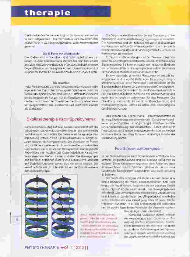 Vorschauseite 2: Spiraldynamik Neue Ansätze in der Skoliosetherapie
