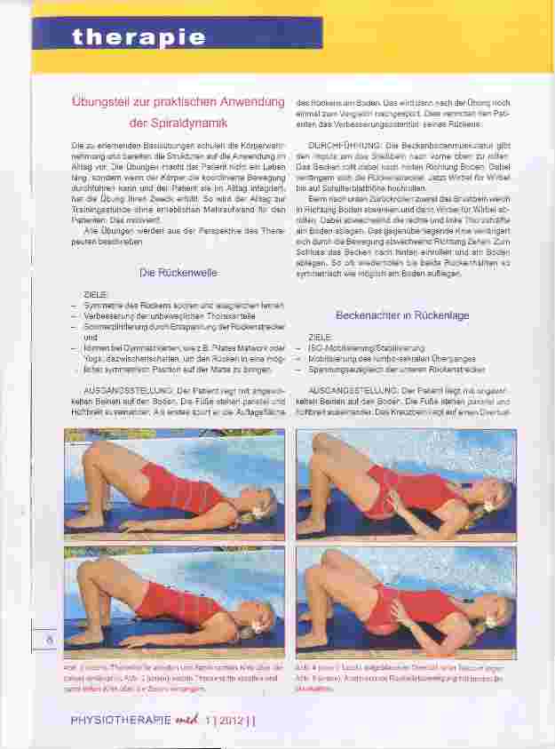 Vorschauseite 4: Spiraldynamik Neue Ansätze in der Skoliosetherapie