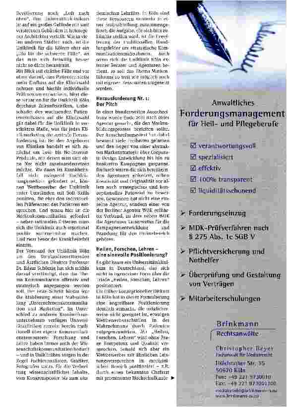 Vorschauseite 2: Prozess statt Politur