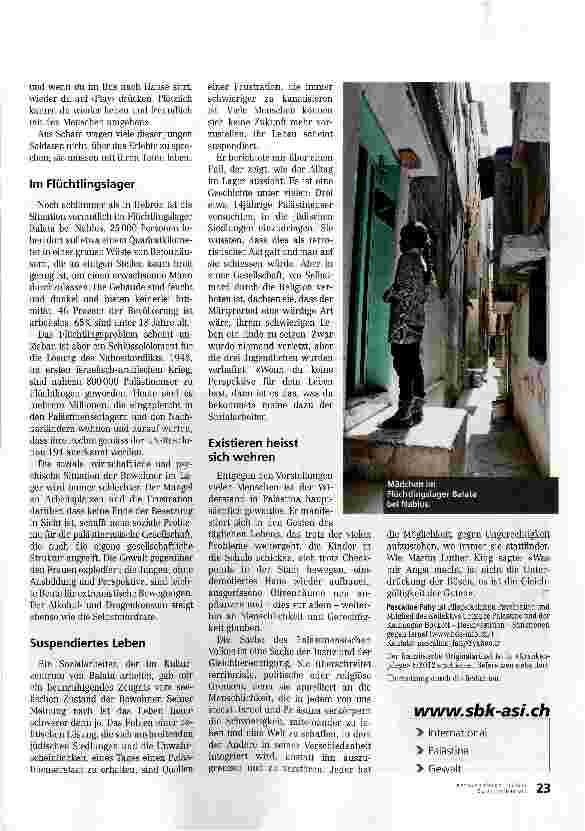 Vorschauseite 4: Eine Welt ohne Zukunft