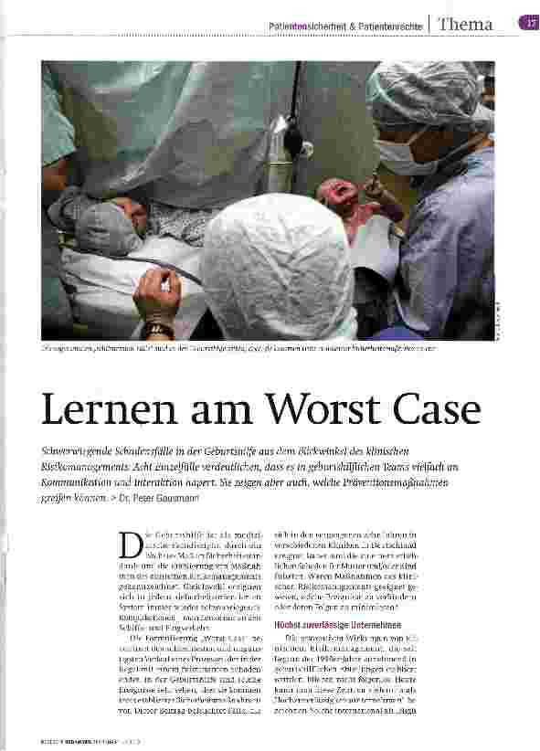Vorschauseite 1: Lernen am Worst Case