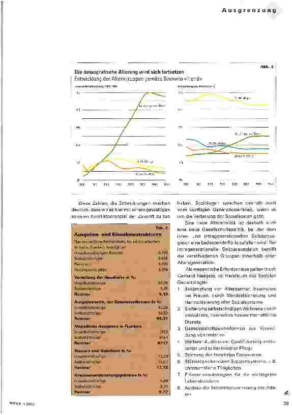 Vorschauseite 4: Leistungen der älteren Menschen - und was wir für sie tun