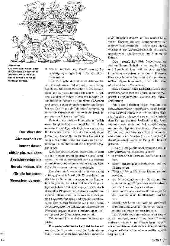 Vorschauseite 5: Leistungen der älteren Menschen - und was wir für sie tun