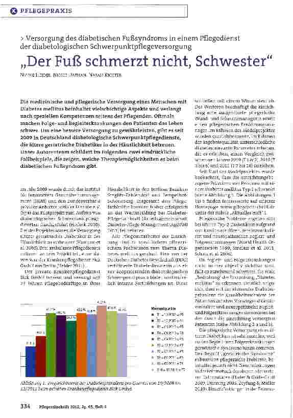 Vorschauseite 1: „Der Fuß schmerzt nicht, Schwester