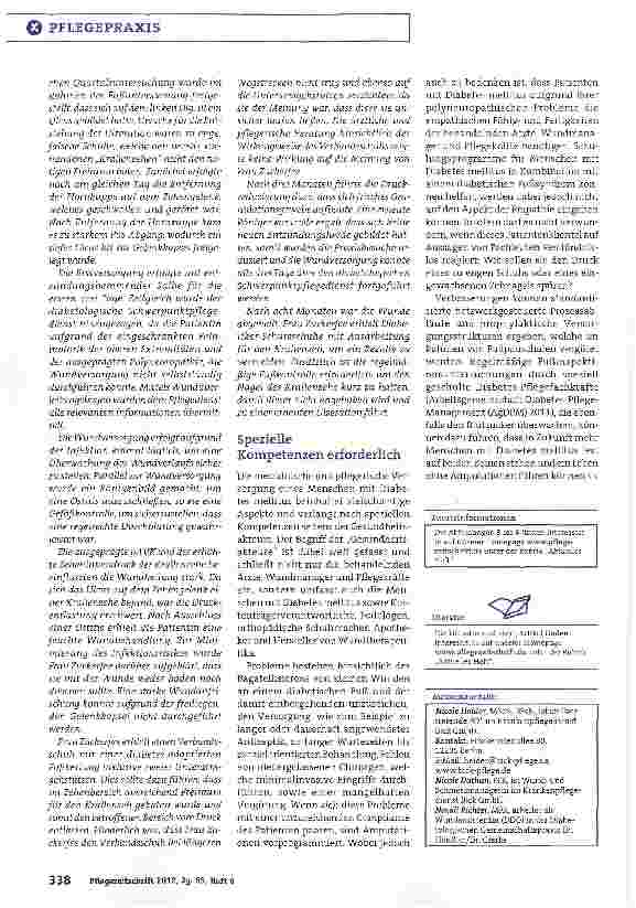 Vorschauseite 5: „Der Fuß schmerzt nicht, Schwester