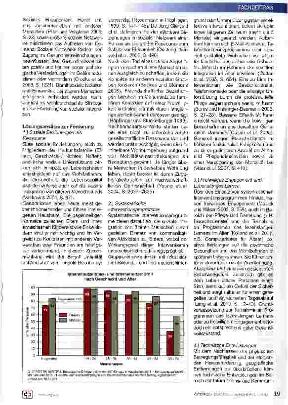 Vorschauseite 3: Soziale Isolation und Einsamkeit älterer Menschen