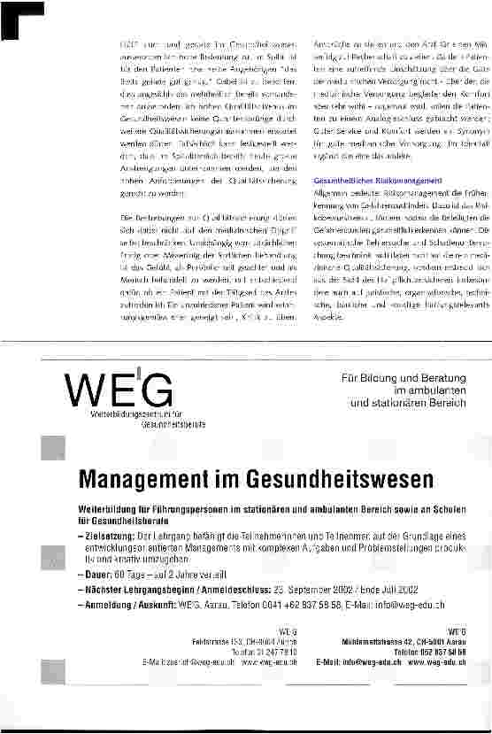 Vorschauseite 3: Haftpflichtversicherer setzen auf die Aufklärungspflicht