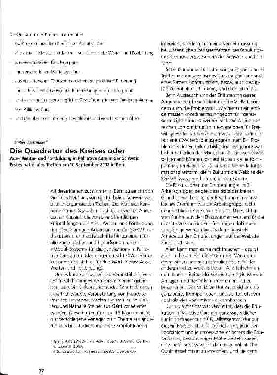 Vorschauseite 1: Die Quadratur des Kreises oder