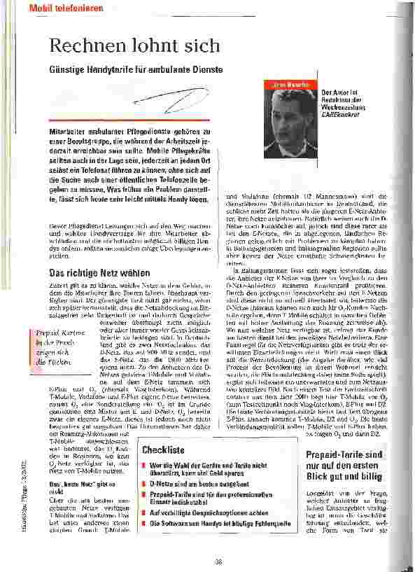 Vorschauseite 1: Rechnen lohnt sich