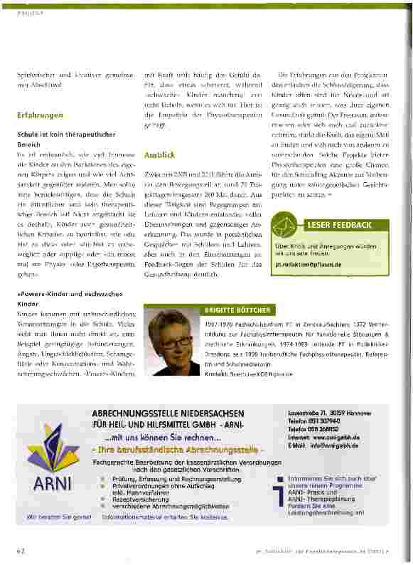 Vorschauseite 3: Gesundheit und Schule
